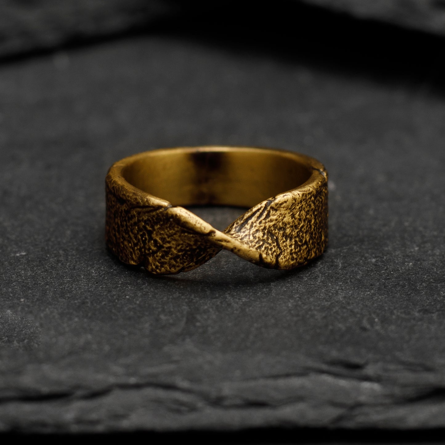Gold Apple Ring