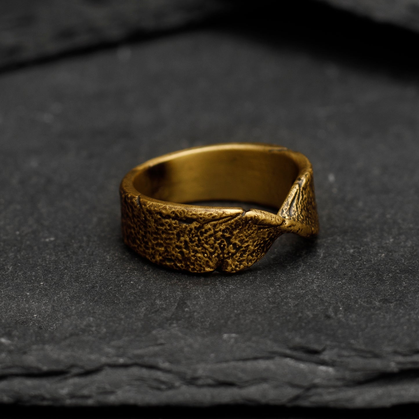 Gold Apple Ring