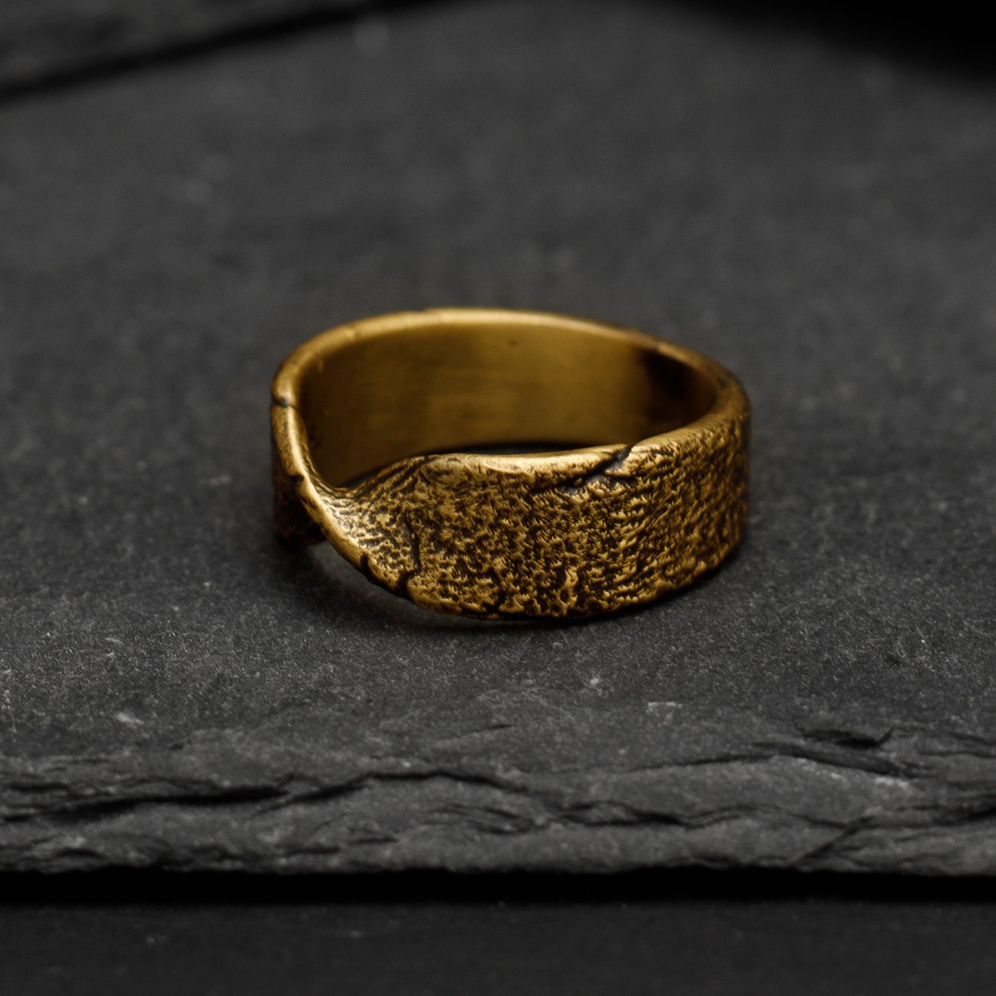 Gold Apple Ring