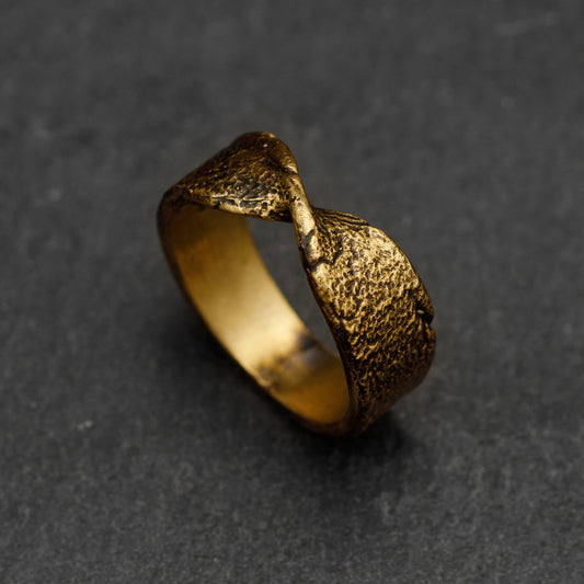 Gold Apple Ring