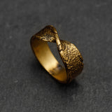 Gold Apple Ring