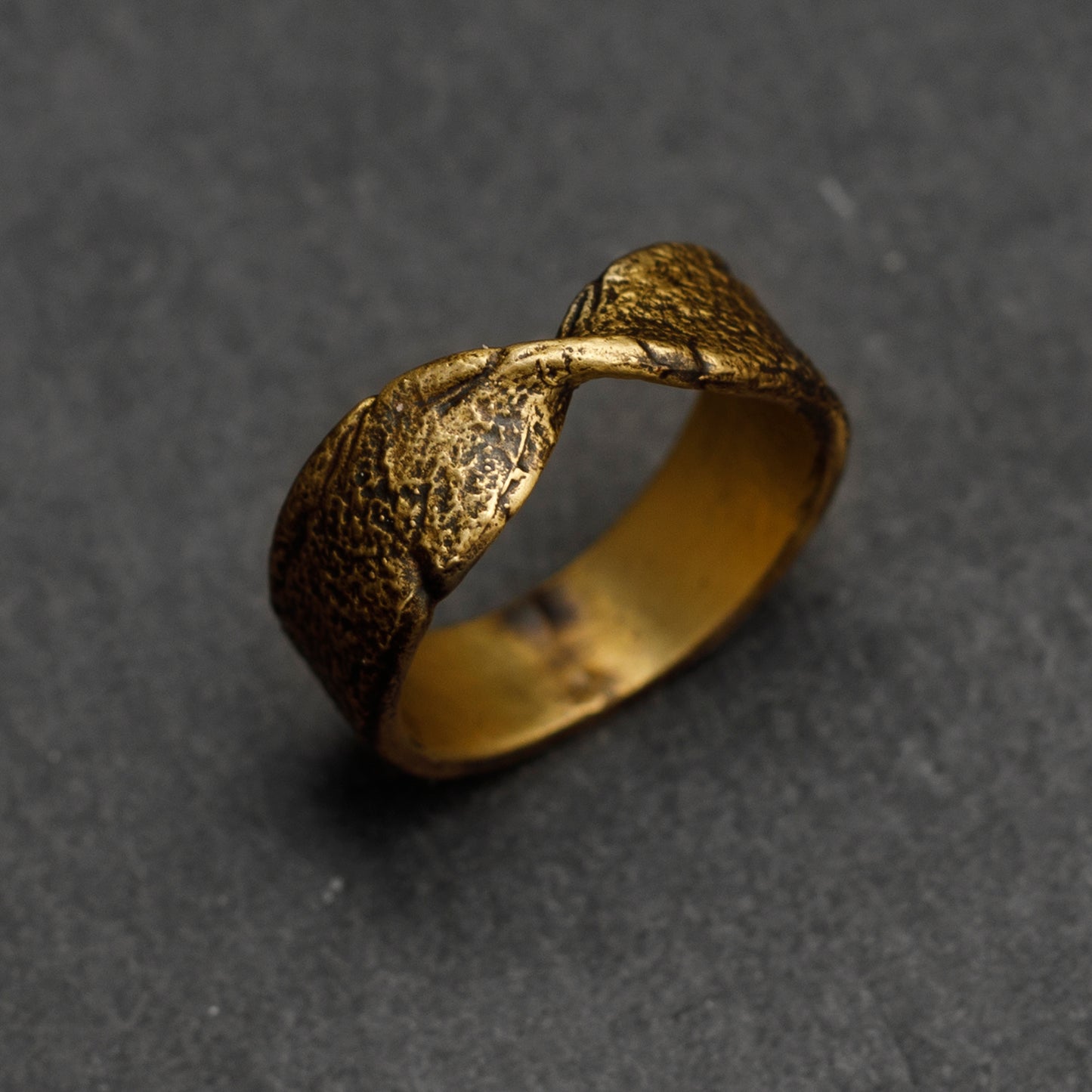 Gold Apple Ring
