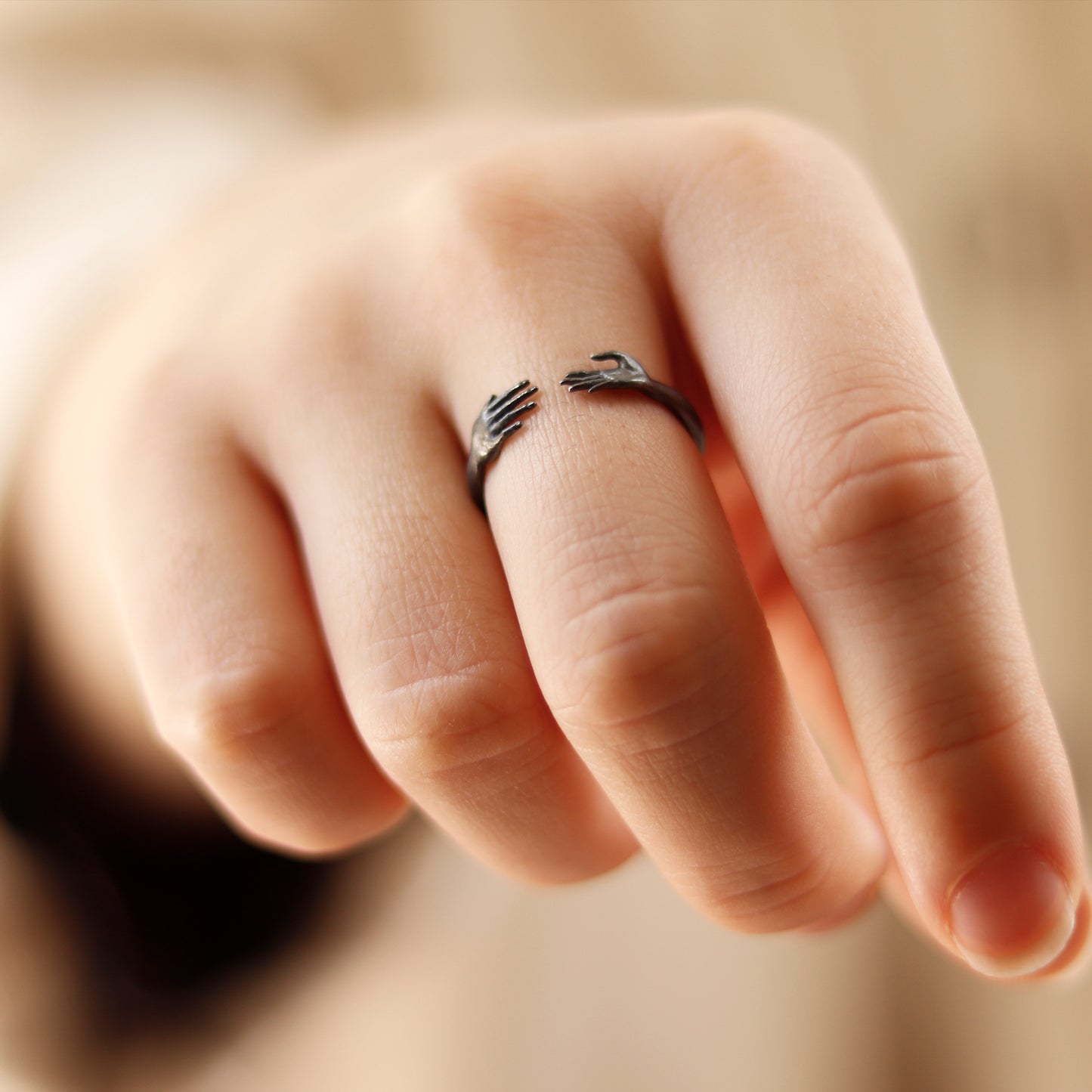 Reaching Hands Ring