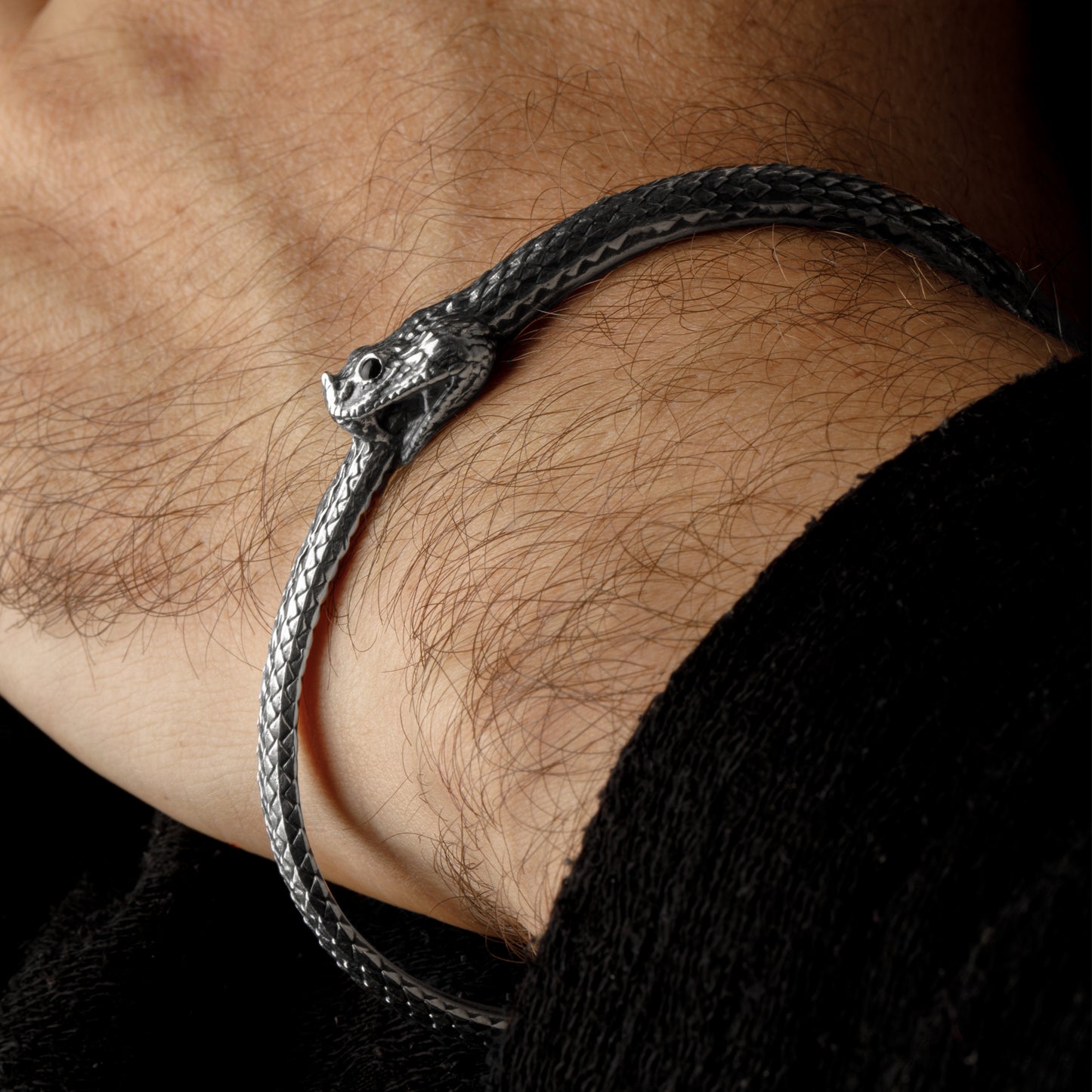 ”Cerastes” Horned Viper Bracelet- Ouroboros