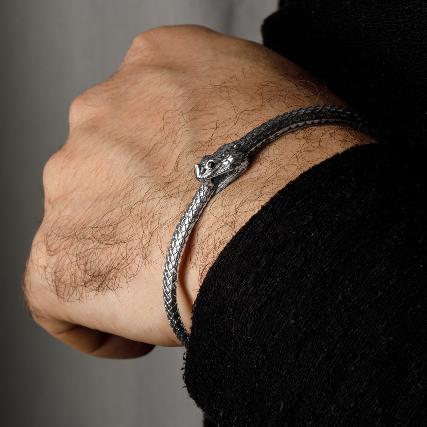 ”Cerastes” Horned Viper Bracelet- Ouroboros