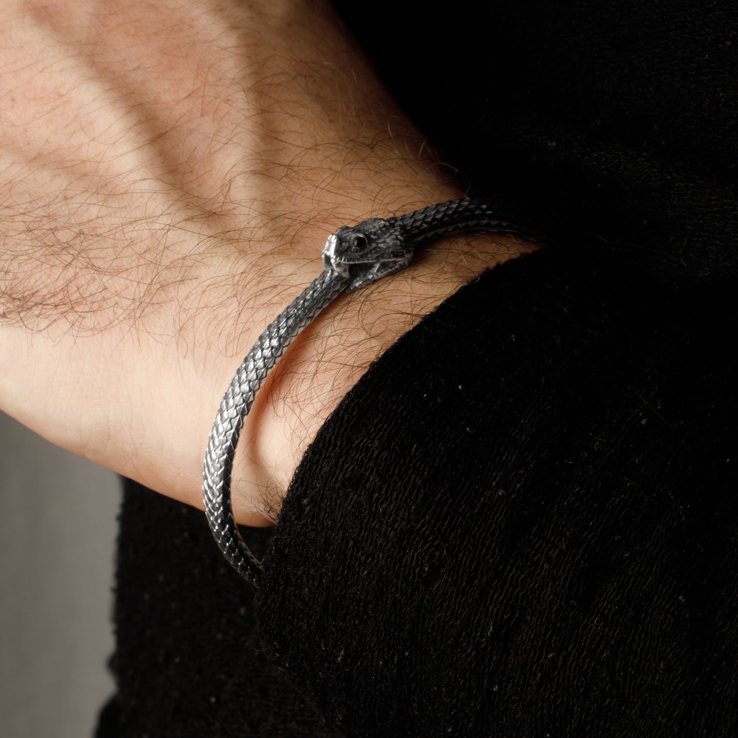 ”Cerastes” Horned Viper Bracelet- Ouroboros