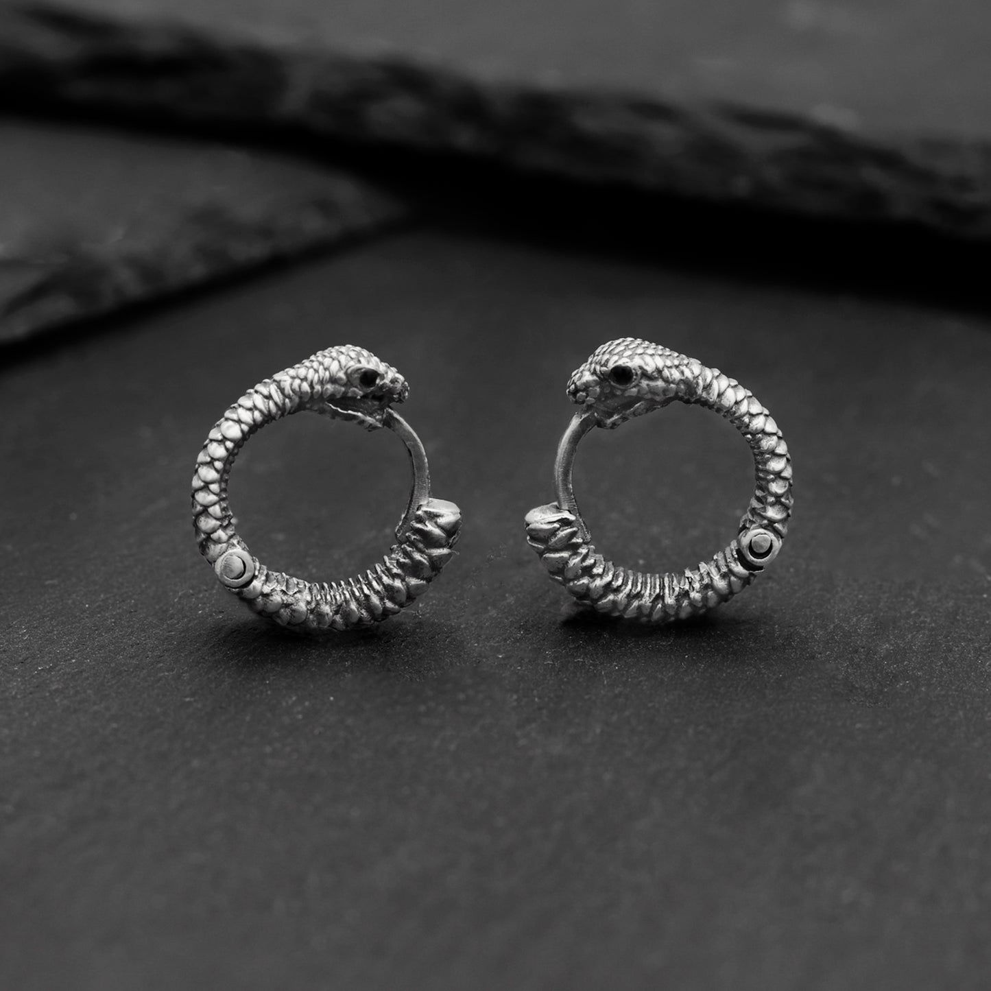 Viper Ouroboros Earrings