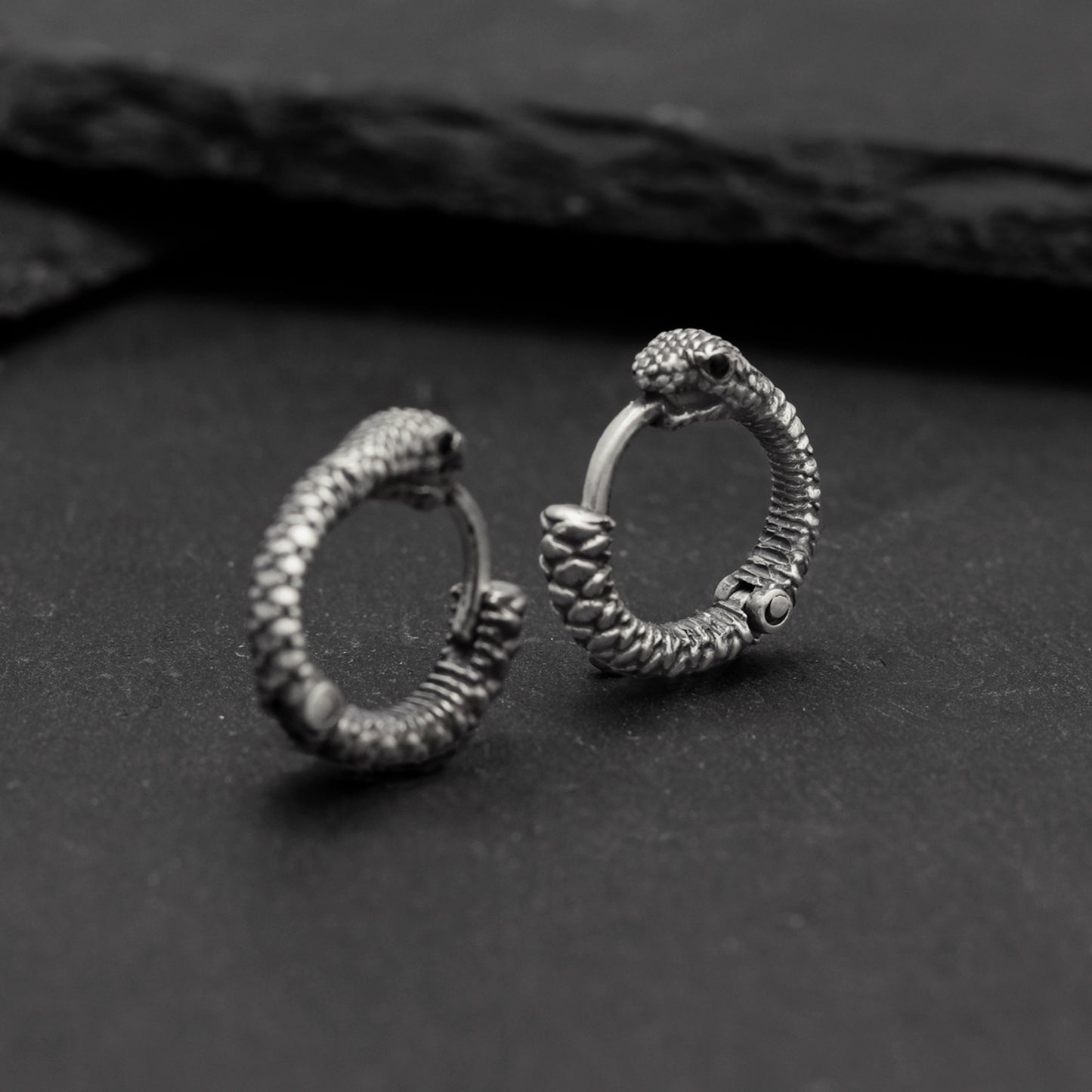 Viper Ouroboros Earrings