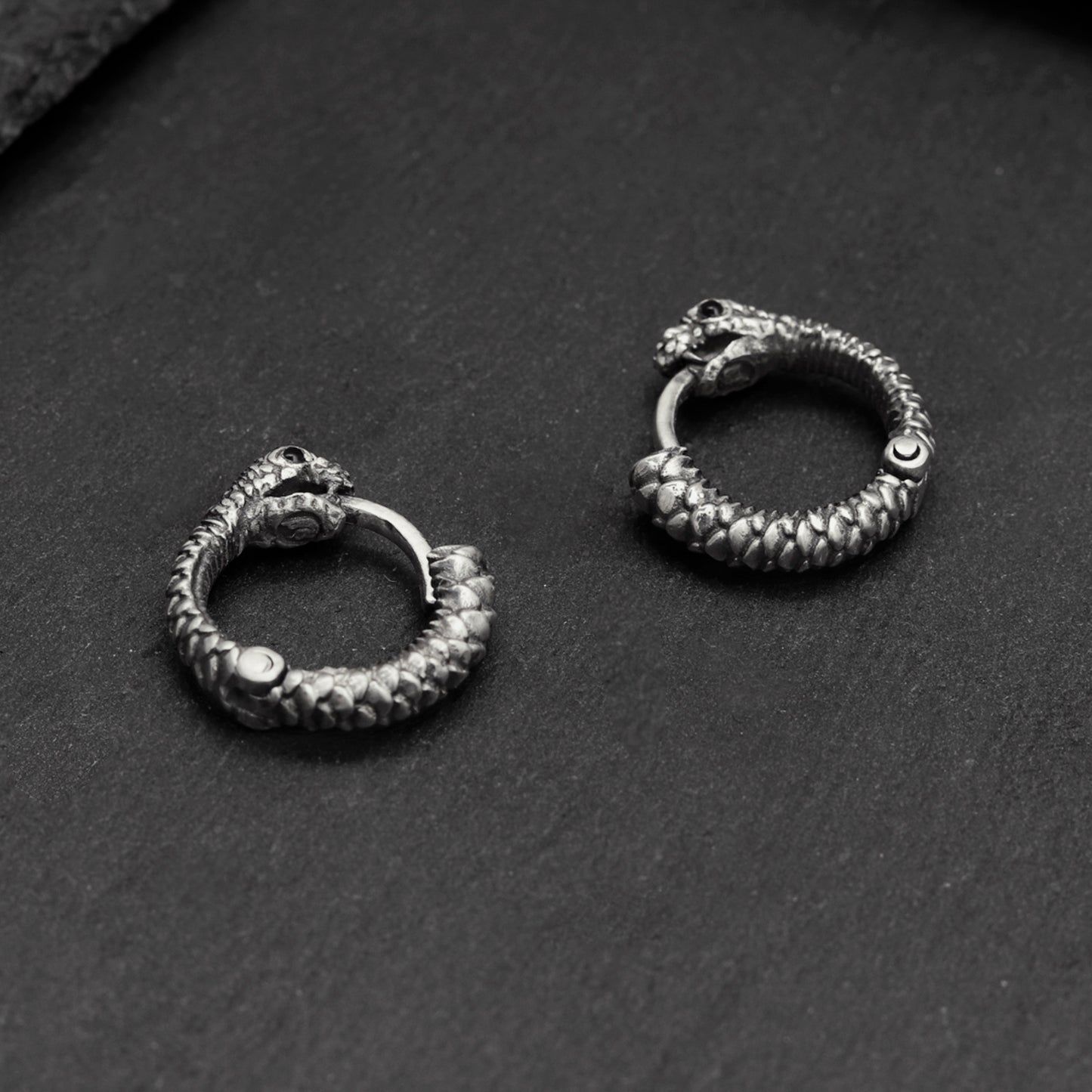 Viper Ouroboros Earrings
