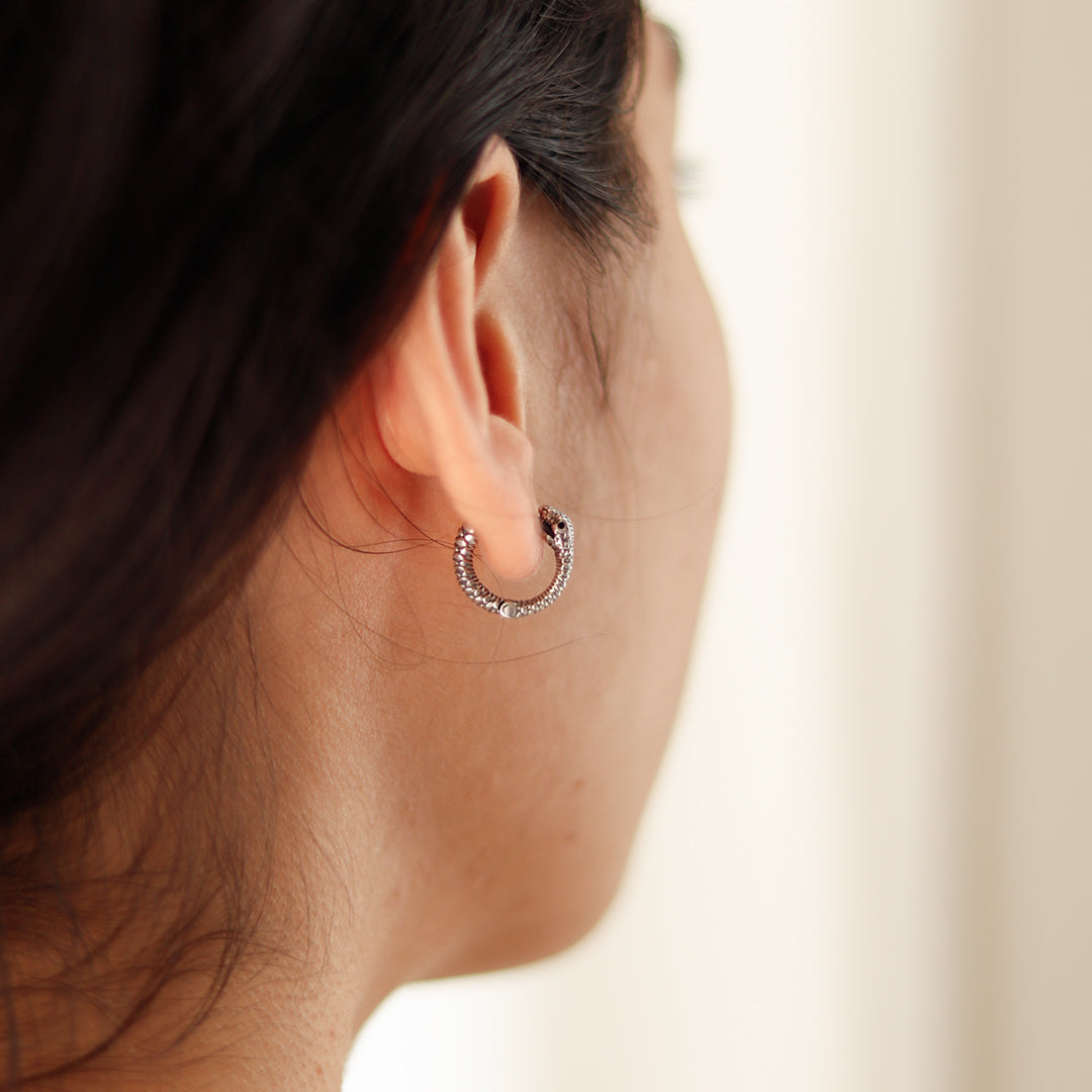 Viper Ouroboros Earrings