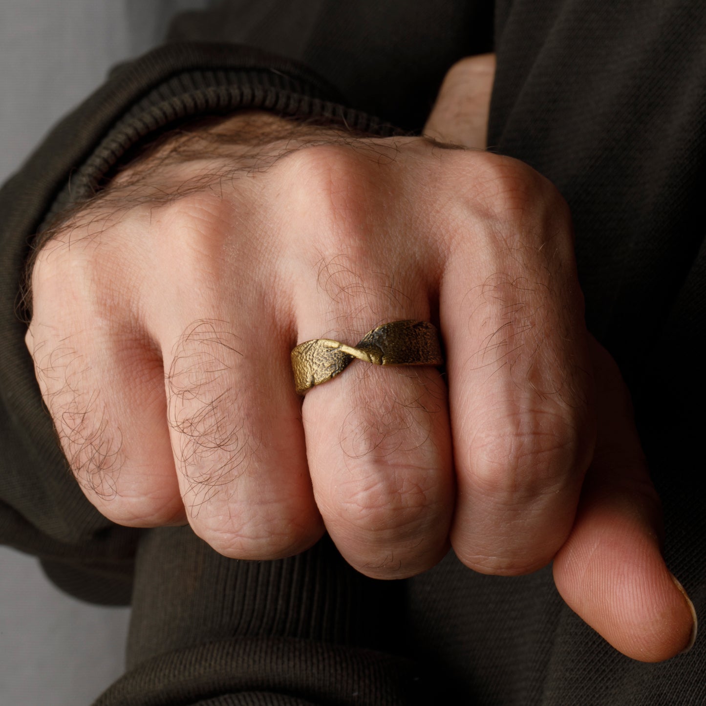 Gold Apple Ring