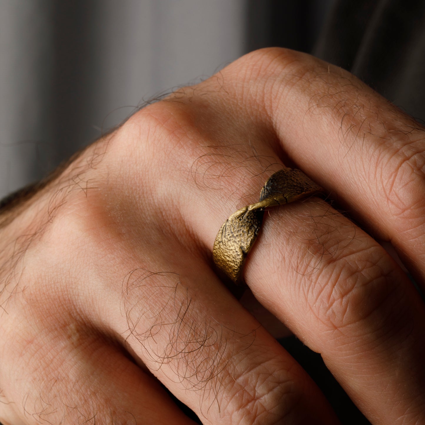 Gold Apple Ring