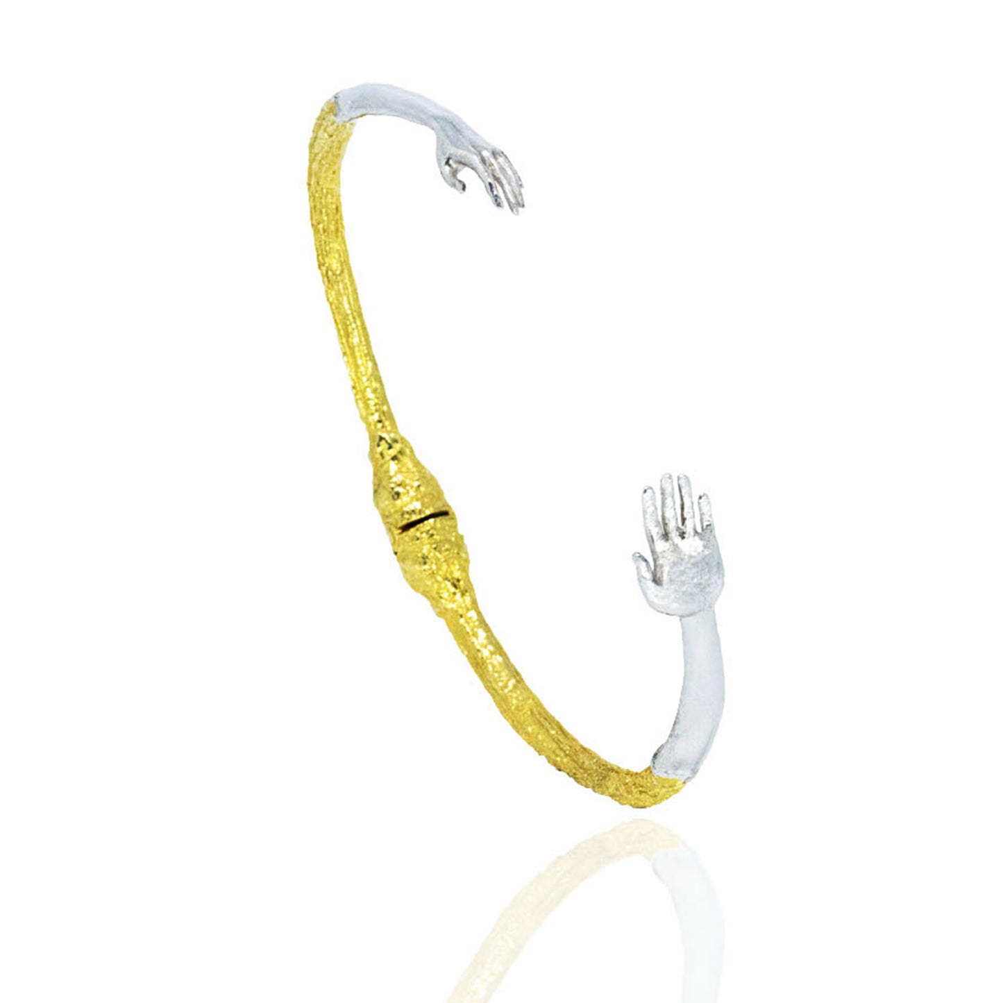 Reaching Hands Bracelet