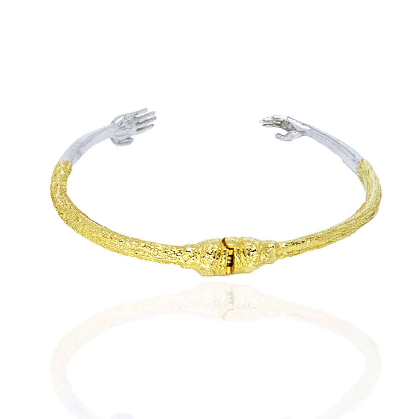 Reaching Hands Bracelet