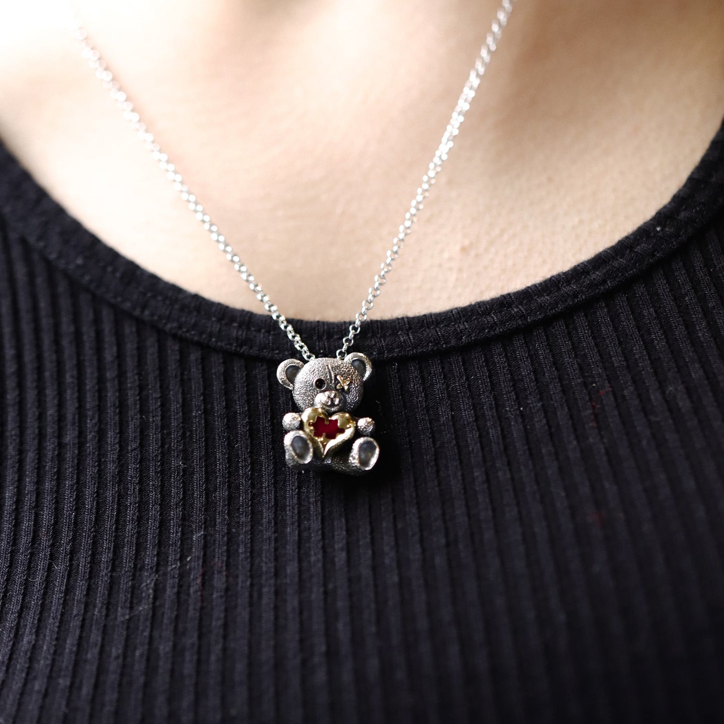 Teddy Bear Necklace