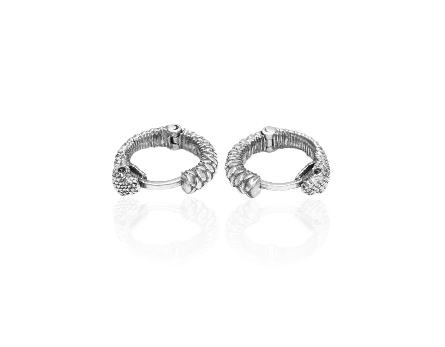 Viper Ouroboros Earrings