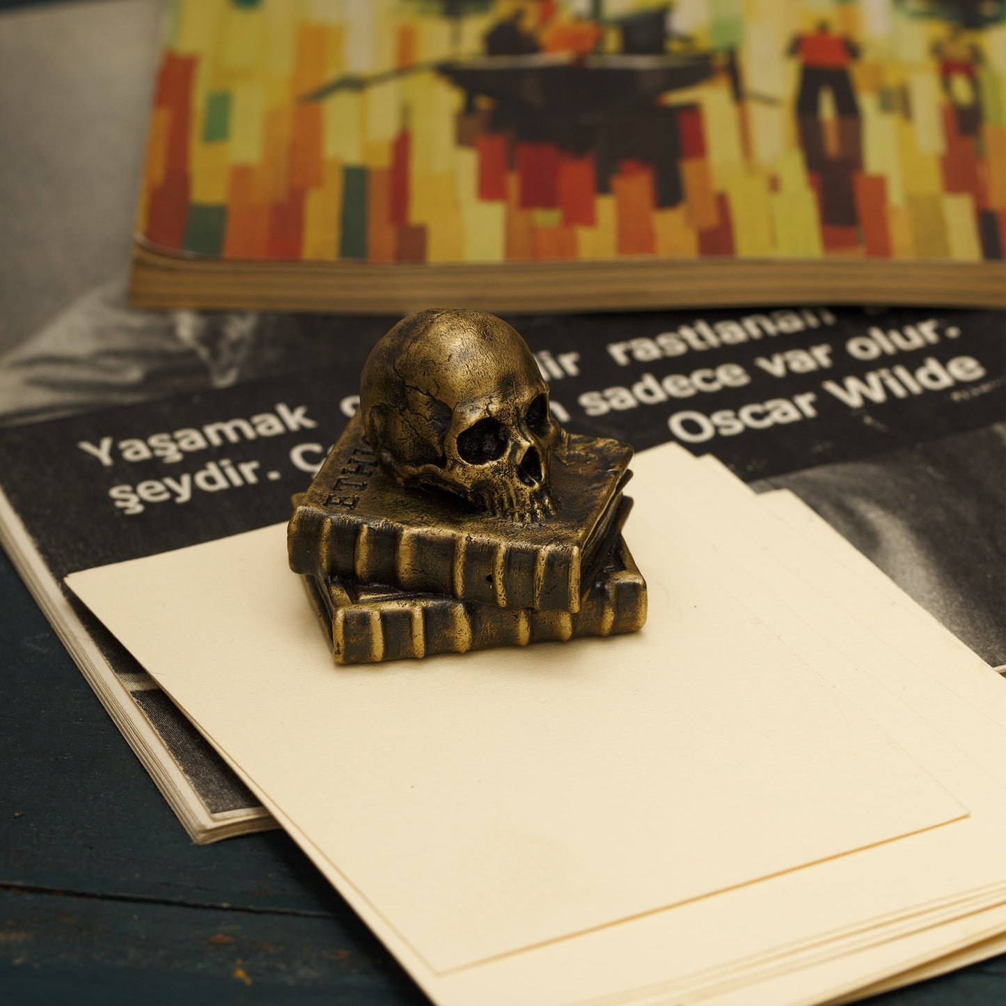 ''Vanitas'' Paperweight