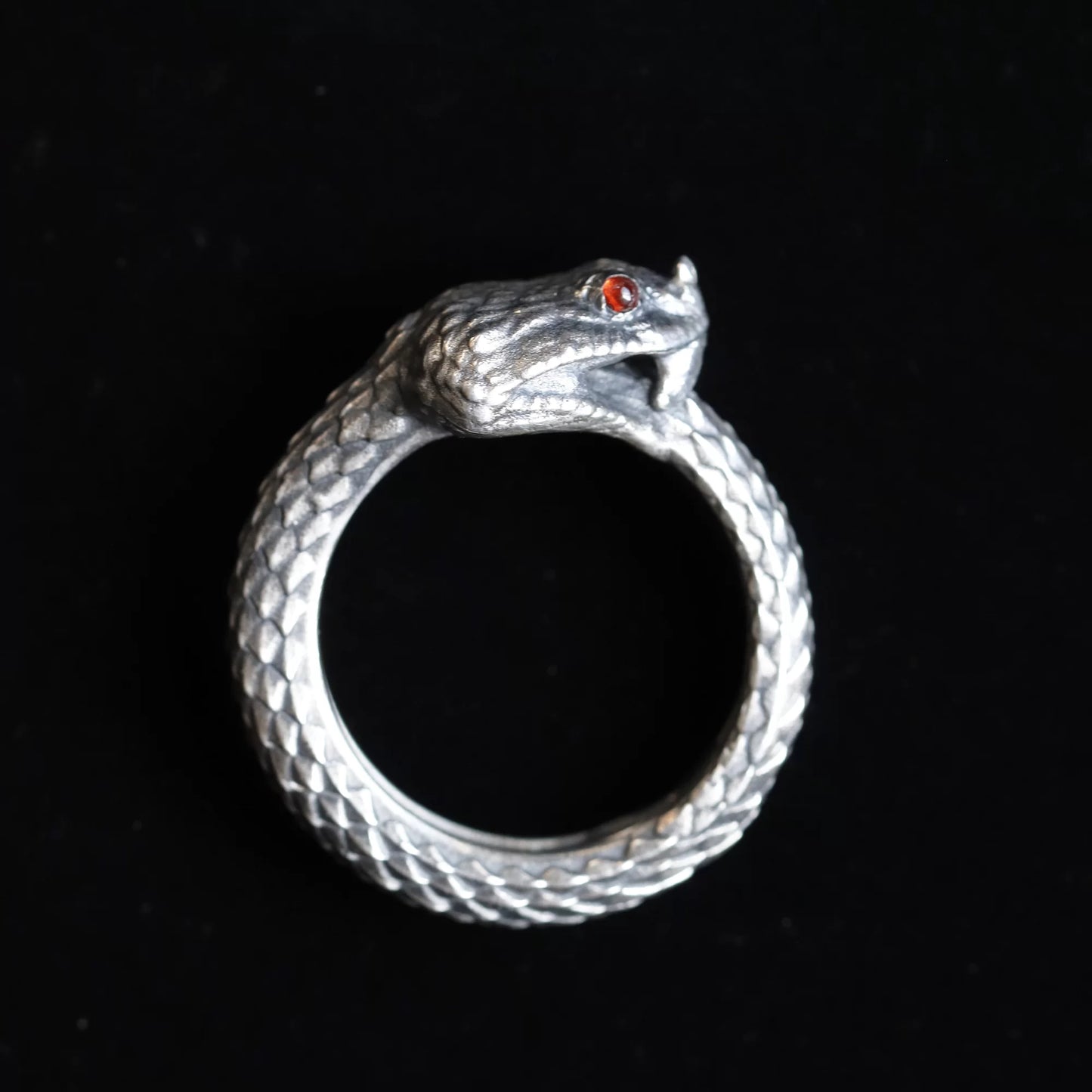 ”Cerastes” Horned Viper Ring- Ouroboros